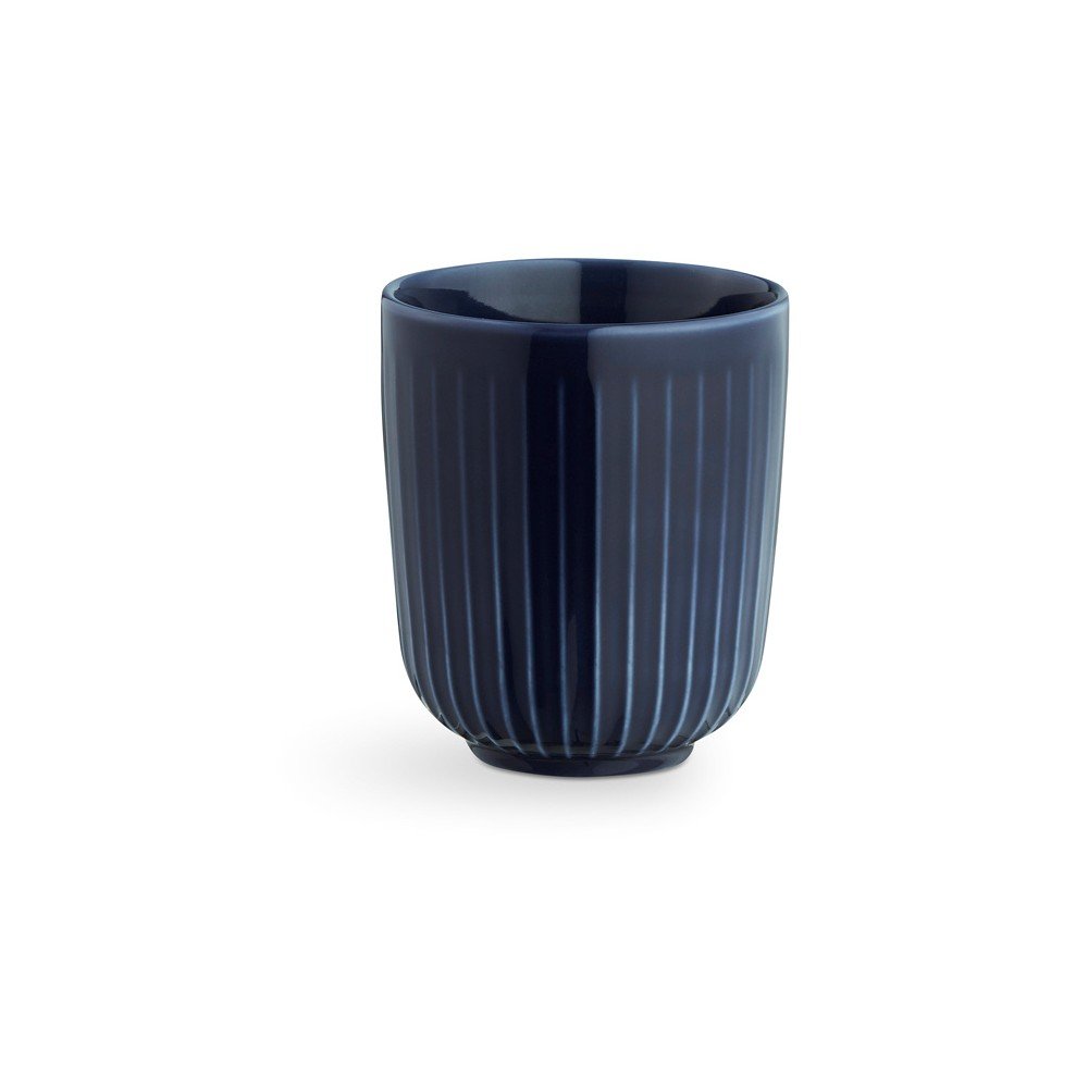 Tmavě modrý porcelánový hrnek Kähler Design Hammershoi, 300 ml v:1301946