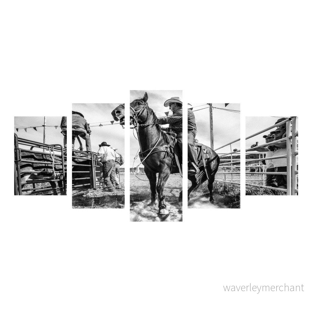 Vícedílný obraz Black&White Western v:769768