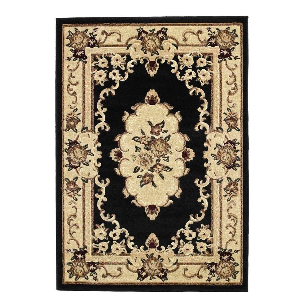 Černo-béžový koberec Think Rugs Marrakesh, 120 x 170 cm v:1061976