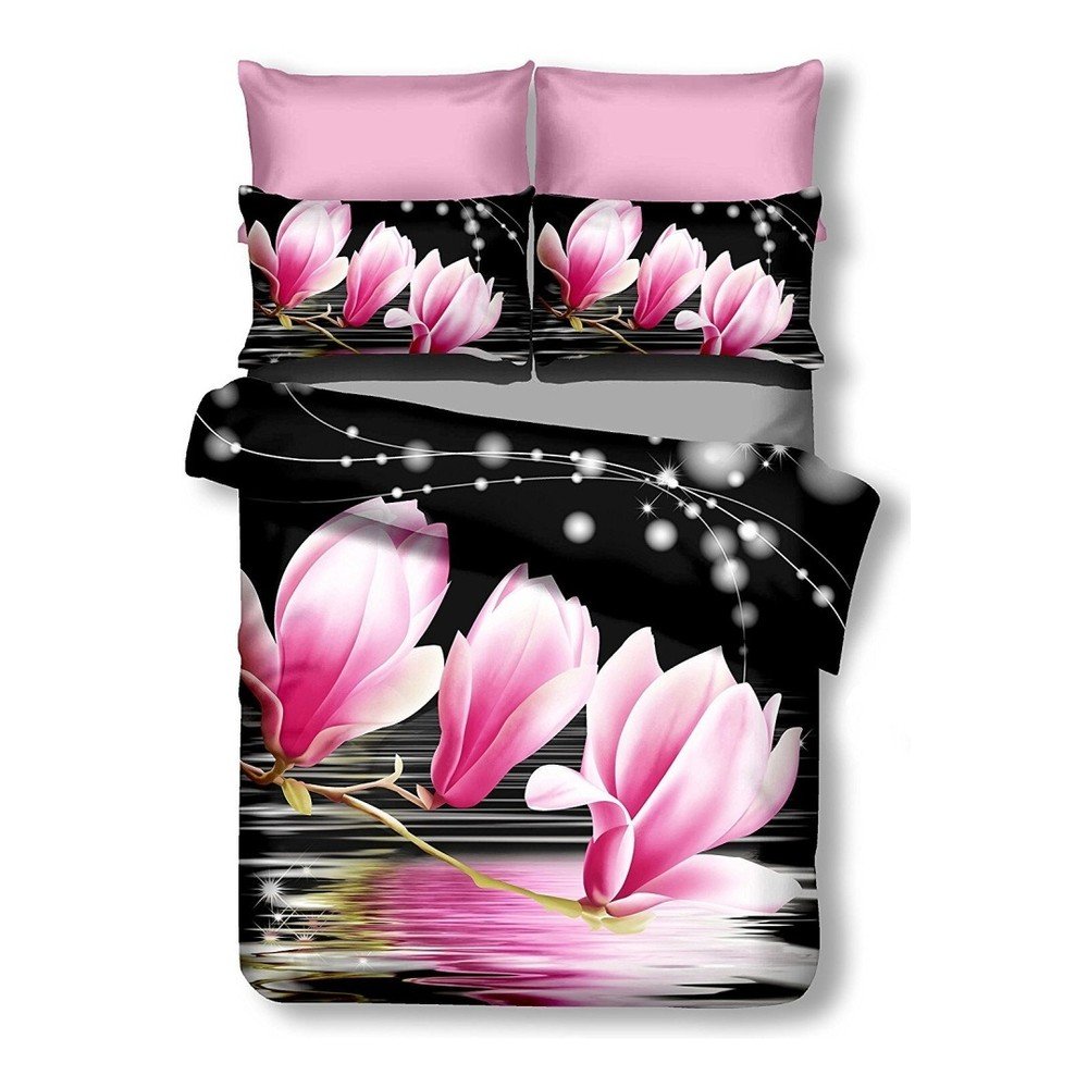 Povlečení z mikrovlákna na dvoulůžko DecoKing Tender Magnolia, 200 x 220 cm v:1073796