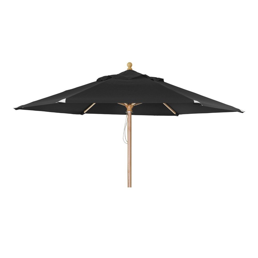 Černý slunečník Brafab Reggio, ∅ 300 cm v:1082260