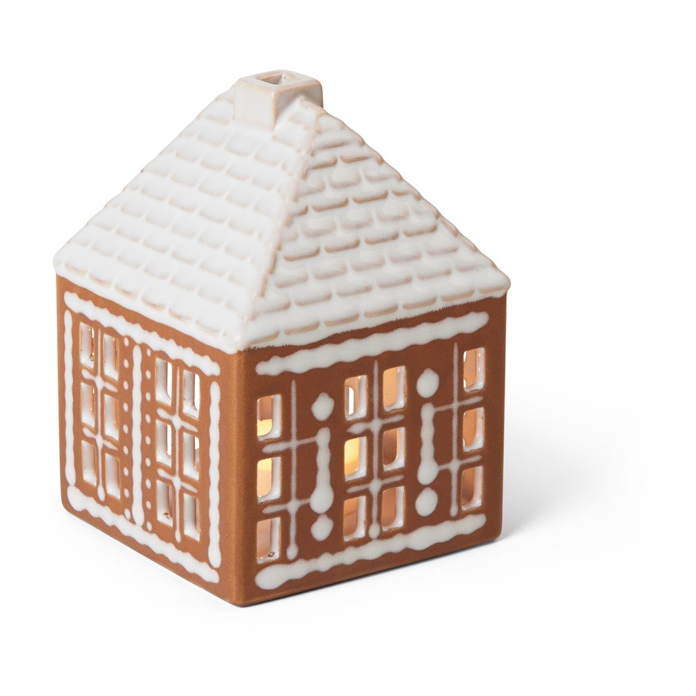 Keramický svícen na čajovou svíčku Gingerbread Lighthouse – Kähler Design v:1455482