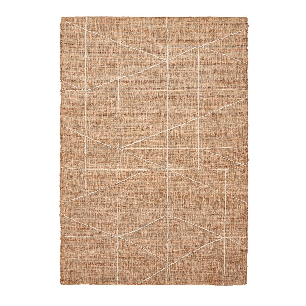 Jutový koberec Think Rugs Bazaar Lines, 150 x 230 cm v:1414177