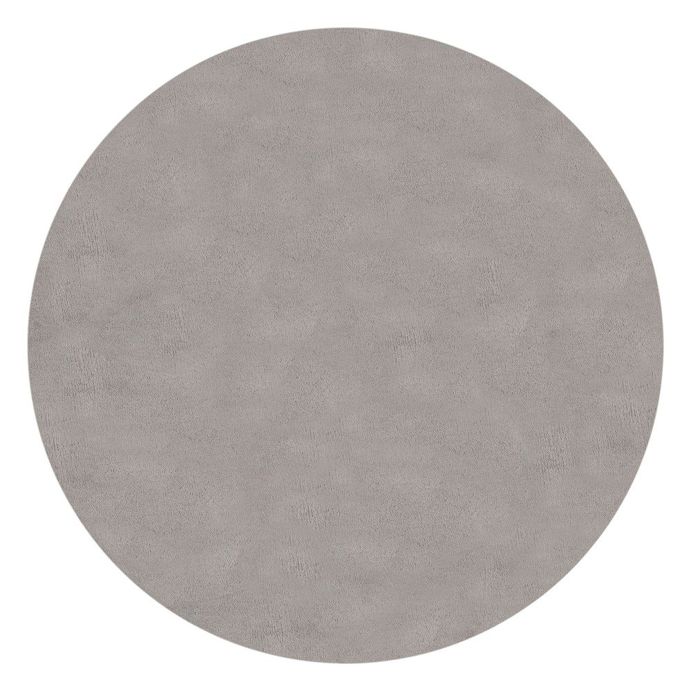 Šedý koberec Flair Rugs Cleo, ø 133 cm v:1399025