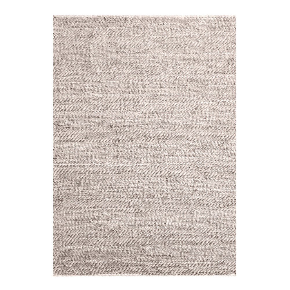 Béžový jutový koberec s hovězí kůží The Rug Republic Stables, 230 x 160 cm v:846936