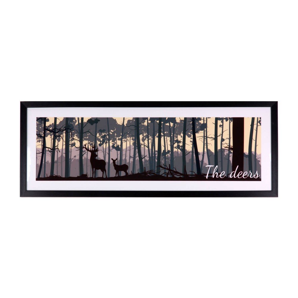 Obraz sømcasa The Deers, 80 x 30 cm v:1036368