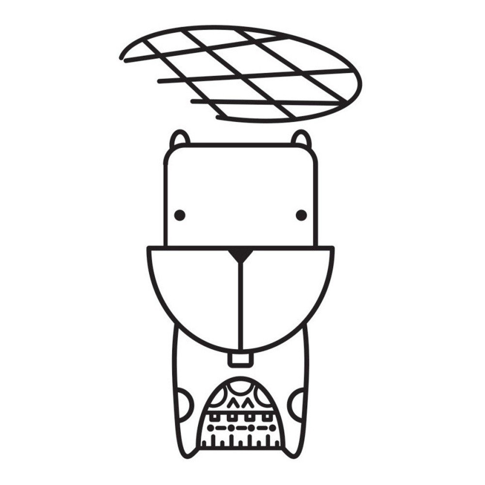 Samolepka FOR.REST Beaver v:807872