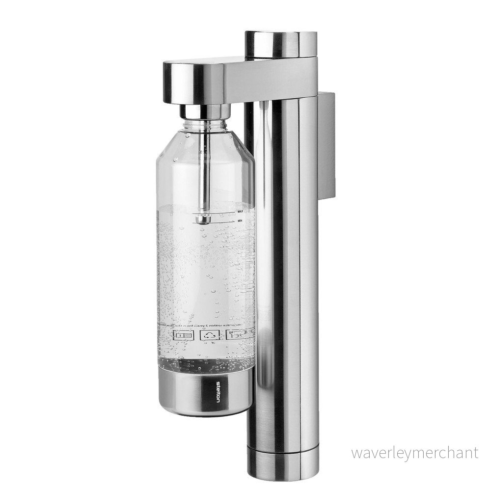 Výrobník sody z nerezové oceli ve stříbrné barvě Brus – Stelton v:1939372