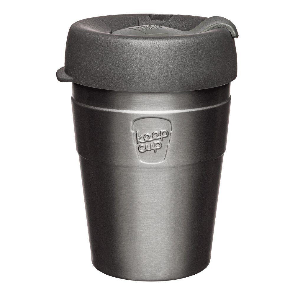 Šedý cestovní hrnek s víčkem KeepCup Nitro Thermal, 340 ml v:1397879