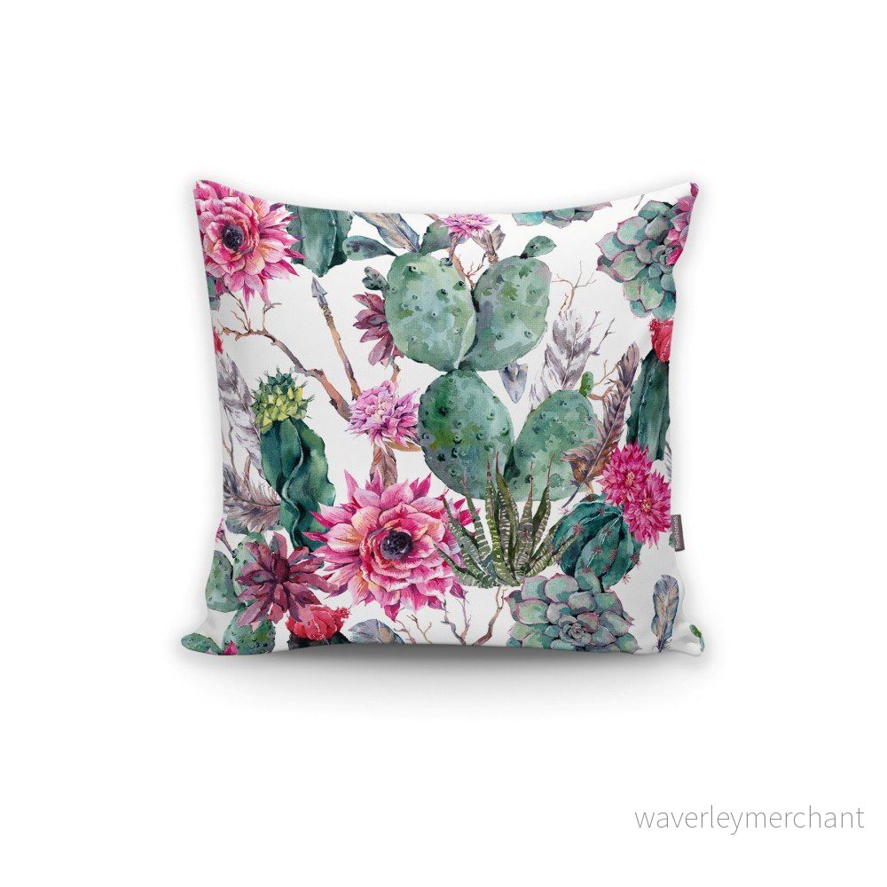 Povlak na polštář Minimalist Cushion Covers Cactus And Roses, 45 x 45 cm v:1294392