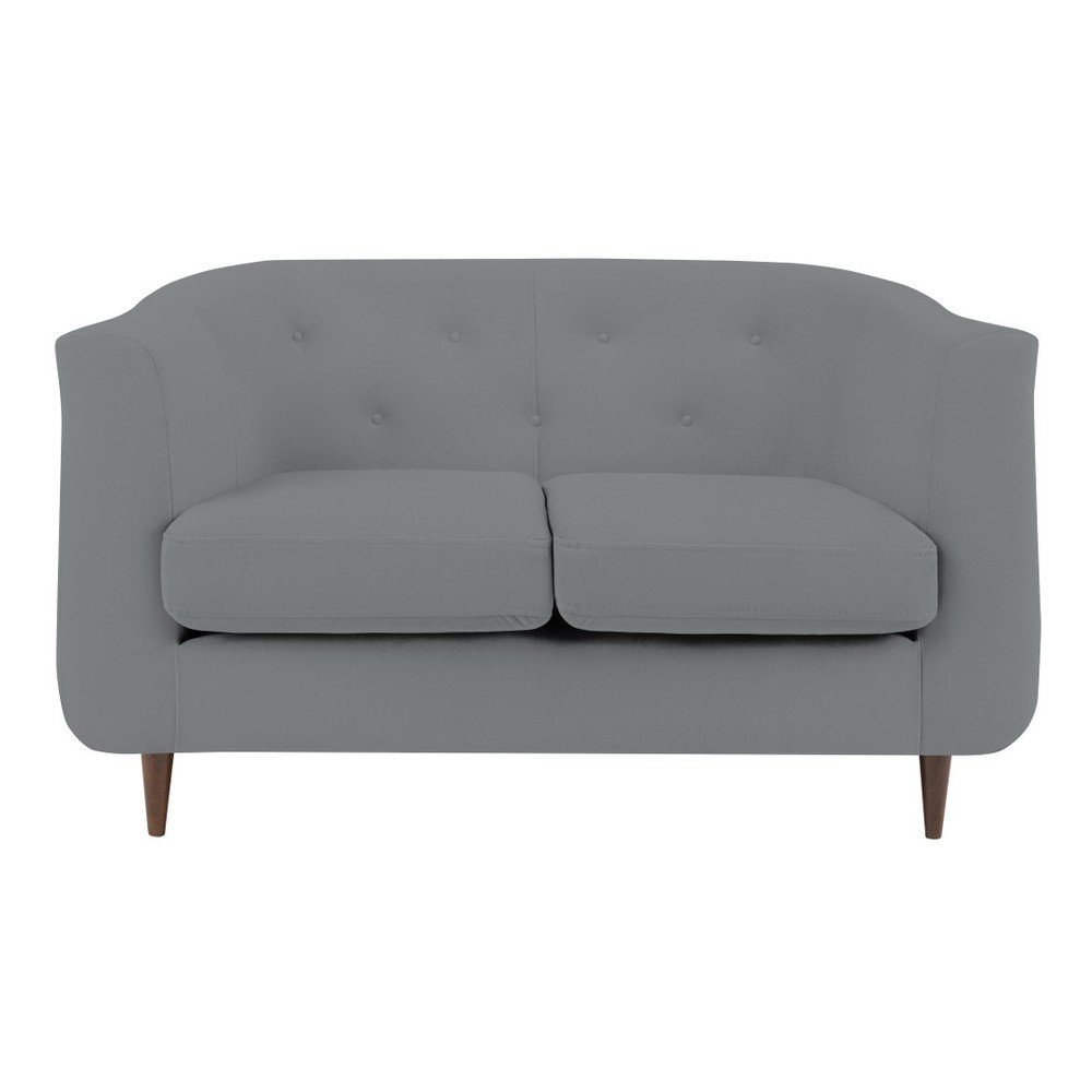 Světle šedá pohovka Kooko Home Love, 125 cm v:993280