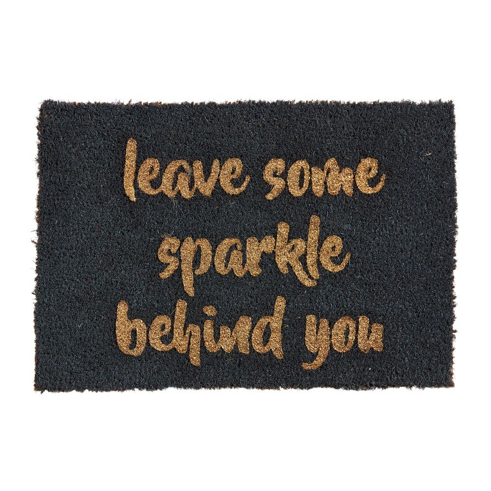 Rohožka z přírodního kokosového vlákna Artsy Doormats Leave Some Sparkle, 40 x 60 cm v:1329634
