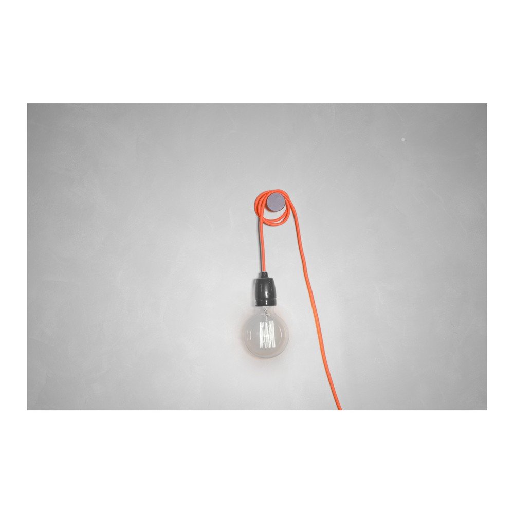 Oranžový kabel pro stropní světlo s objímkou Filament Style G Rose v:1165884