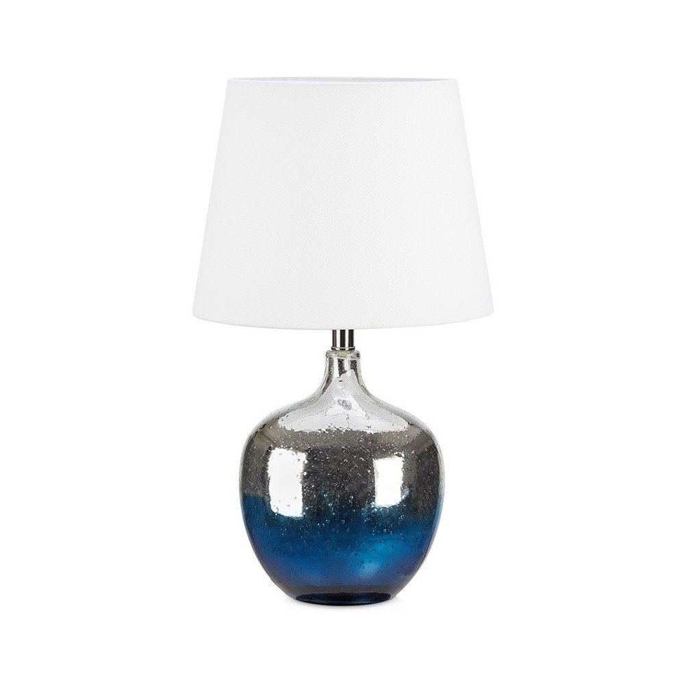 Modro-bílá stolní lampa Markslöjd Ocean v:1209042