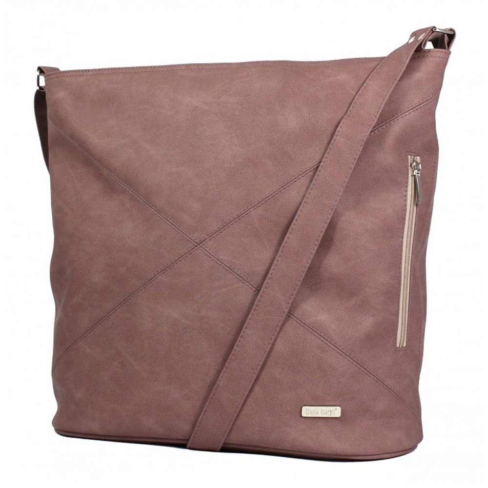 Starorůžová kabelka Dara bags Florrie No.80 v:1163428