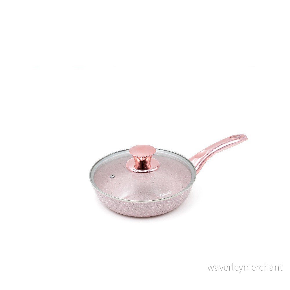 Pánev s pokličkou Bisetti Stonerose Rose Marco, ø 20 cm v:1047714