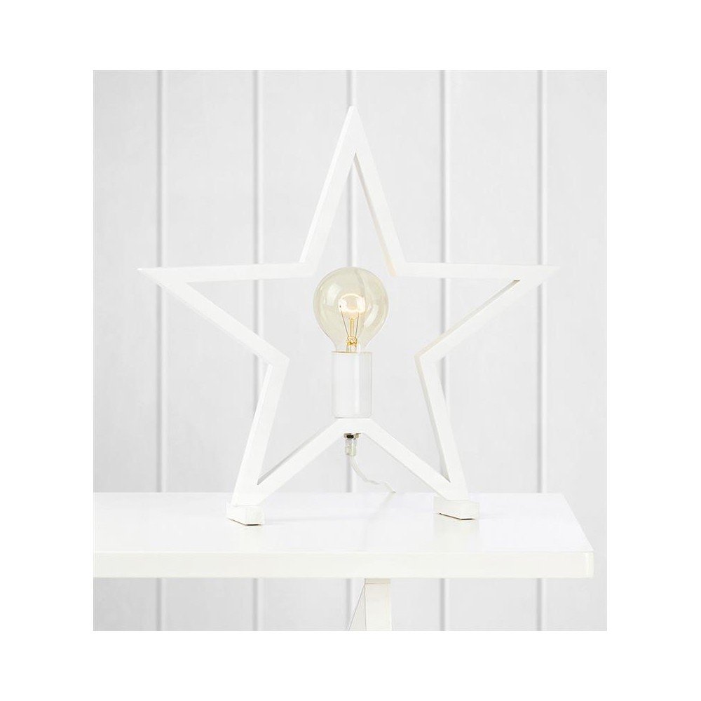 Bílá světelná dekorace Markslöjd Marta, výška 42 cm v:1314474 Bílá světelná dekorace Markslöjd Marta, výška 42 cm v:1314474