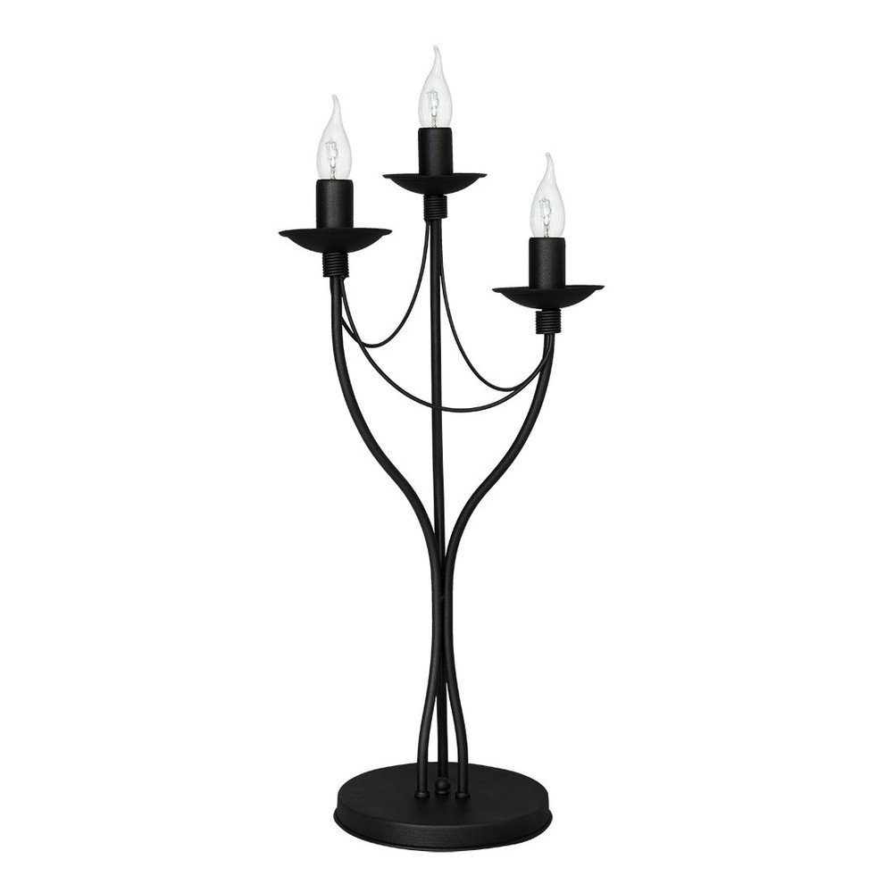 Černá stolní lampa Glimte Spirit, výška 63 cm v:1195066