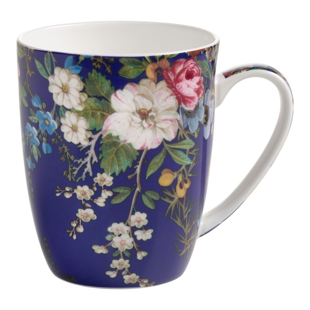 Hrnek z kostního porcelánu Maxwell & Williams Kilburn Floral Muse, 390 ml v:769380