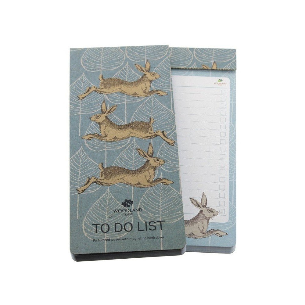 Poznámkový bloček s magnetem Go Stationery Woodland Hare To Do v:707590