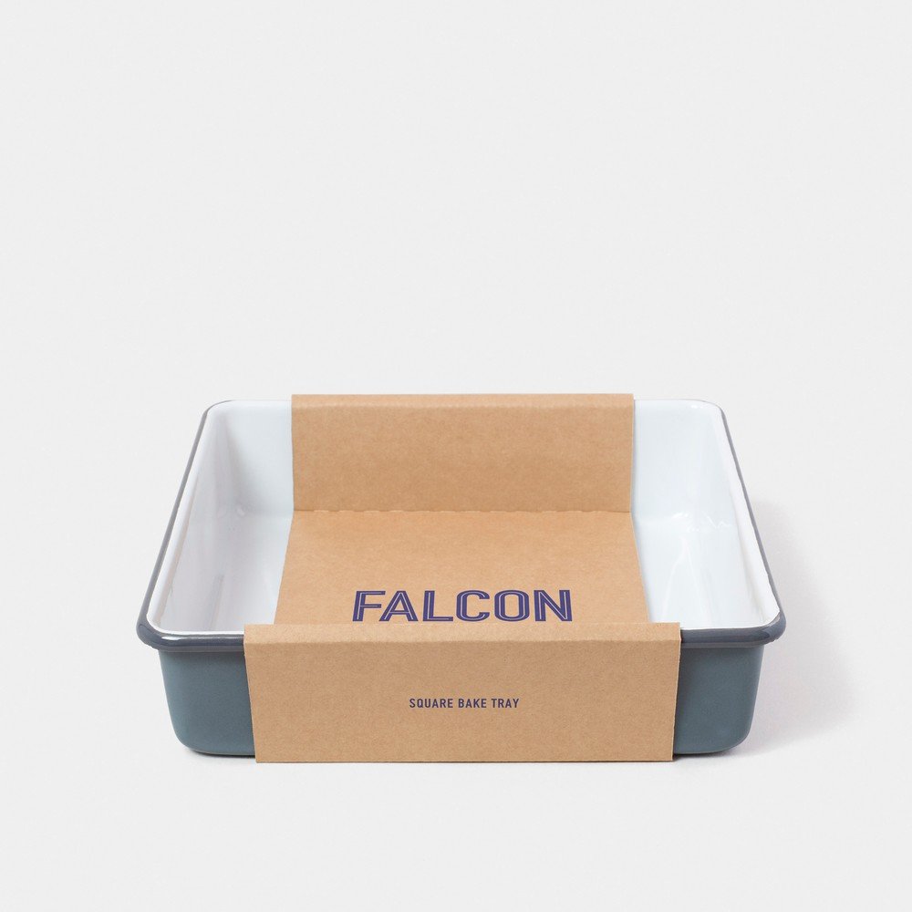 Šedá smaltovaná zapékací mísa Falcon Enamelware v:1250272