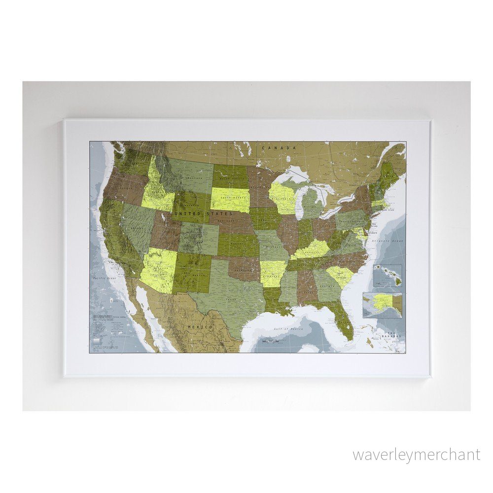Mapa USA The Future Mapping Company USA, 100 x 70 cm v:1174194