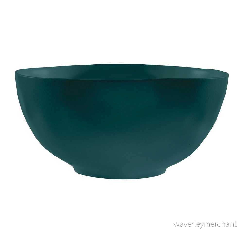 Miska z kameniny v petrolejové barvě ø 26 cm Ingrid – Côté Table v:1513602