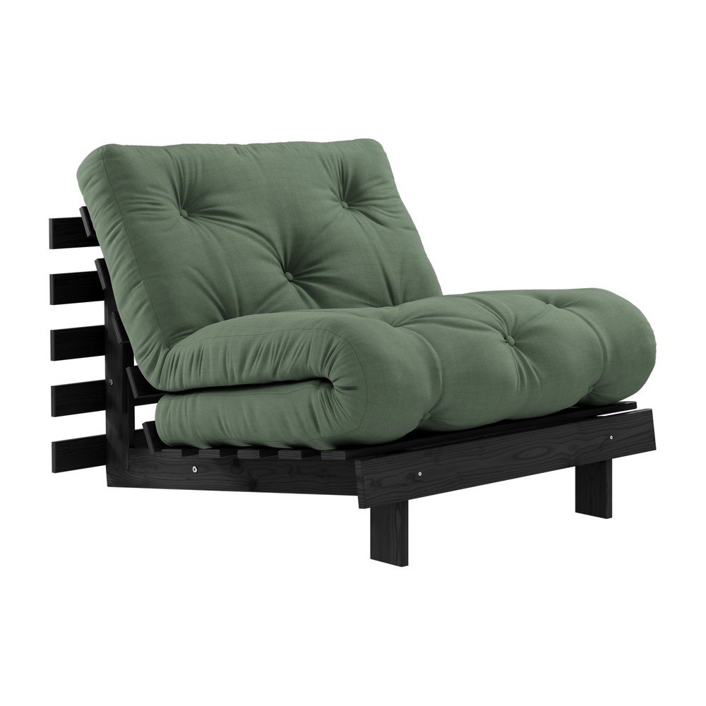 Variabilní křeslo Karup Design Roots Black/Olive Green v:1225720