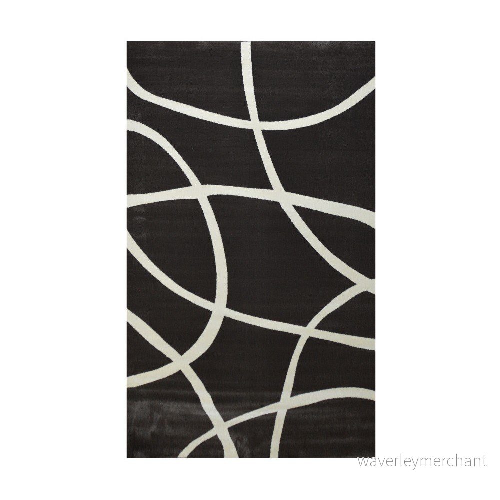 Tmavě hnědý koberec Webtappeti Round, 160 x 230 cm v:884162