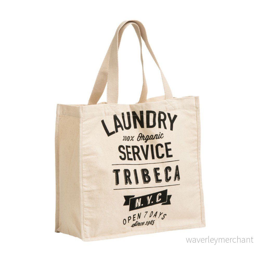 Plátěná nákupní taška Premier Housewares Laundry v:818156
