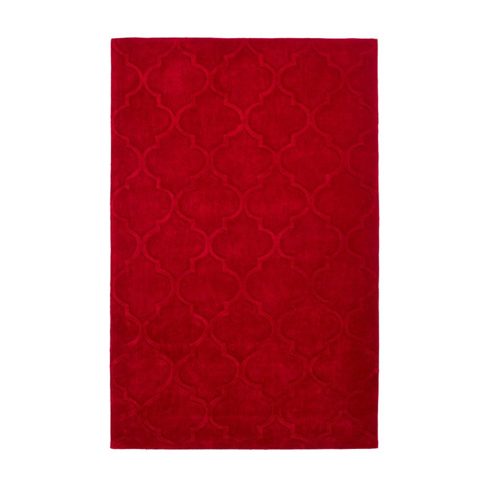 Červený ručně tuftovaný koberec Think Rugs Hong Kong Puro Red, 120 x 170 cm v:1172504
