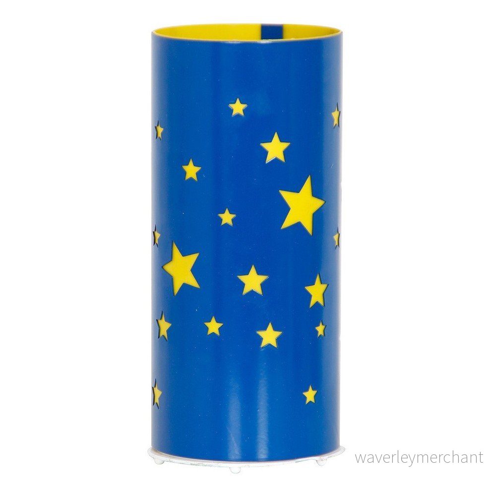 Modrá stolní lampa Glimte Star Small v:1200862