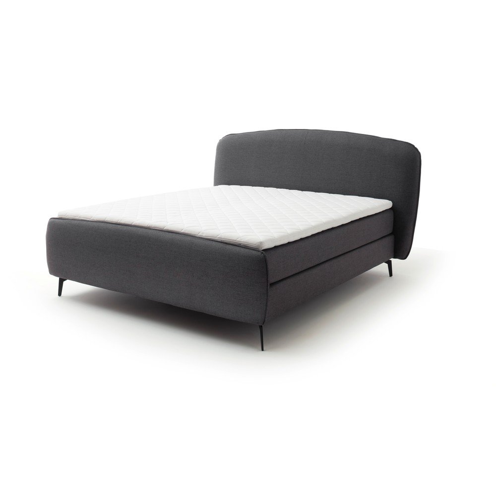Antracitová boxspring postel 160x200 cm Imola – Meise Möbel v:1513454
