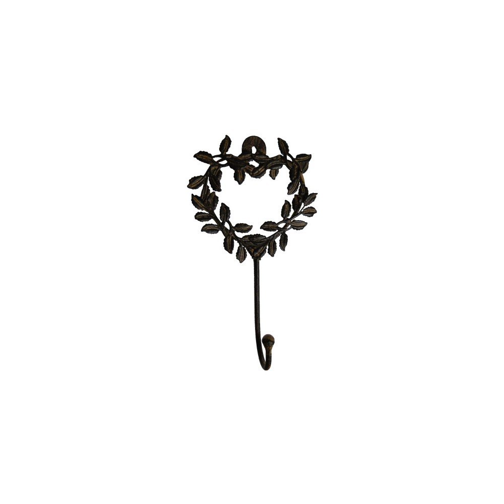 Černý nástěnný háček Antic Line Hook v:878014