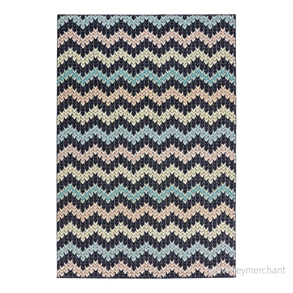 Černý koberec Mint Rugs Madison Pastel, 200 x 290 cm v:1205718