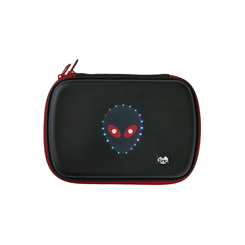 Černý svítící penál TINC GlowGo Alien v:882884