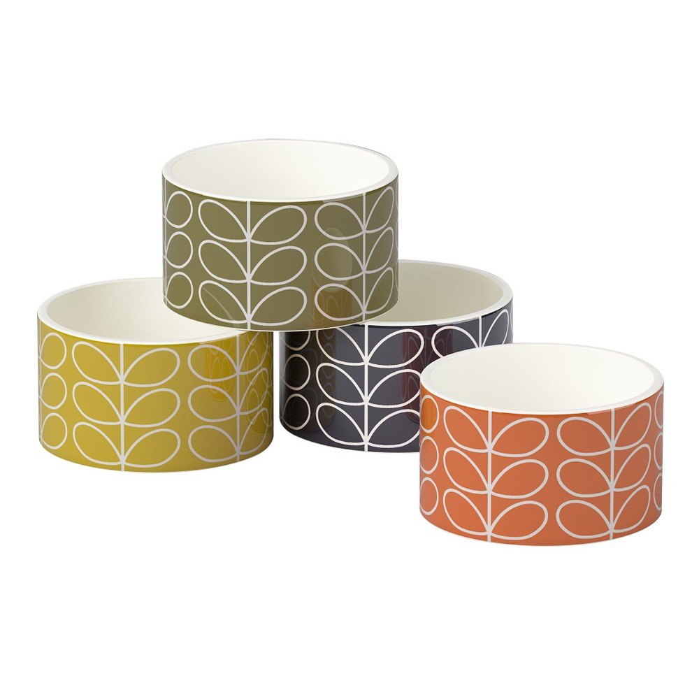 Sada 4 servírovacích misek Orla Kiely Stem v:900754