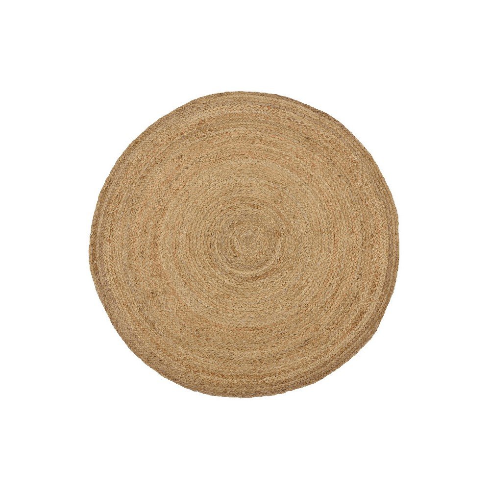 Koberec z juty Linen Couture Rug Javier, ⌀ 200 cm v:1224896