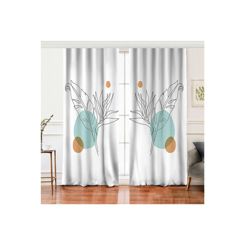 Bílé závěsy v sadě 2 ks 140×260 cm – Mila Home v:1431883