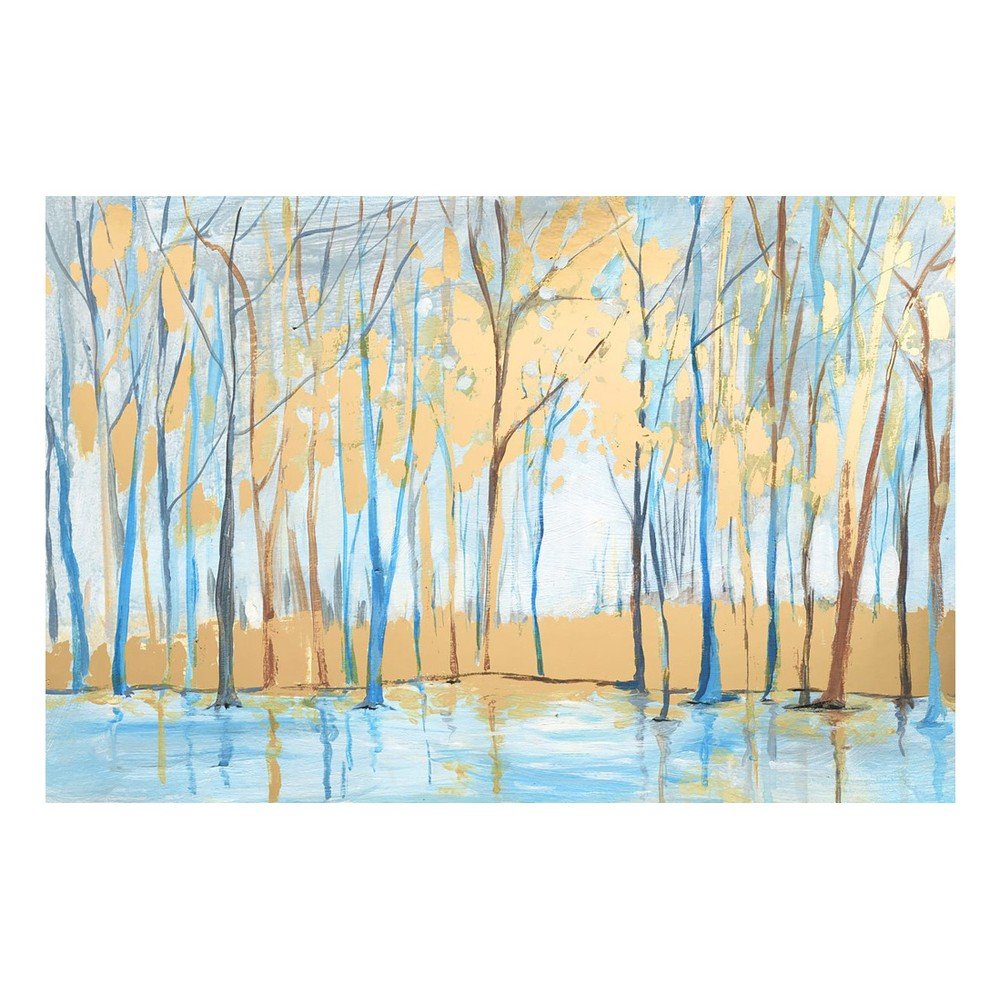 Obraz na plátně Marmont Hill Wooden Lake, 61 x 41 cm v:1078806