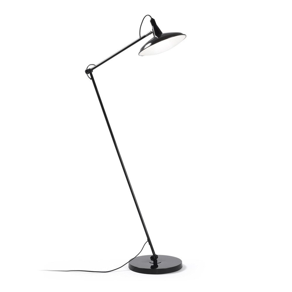 Černá stojací lampa La Forma Glizz v:912664