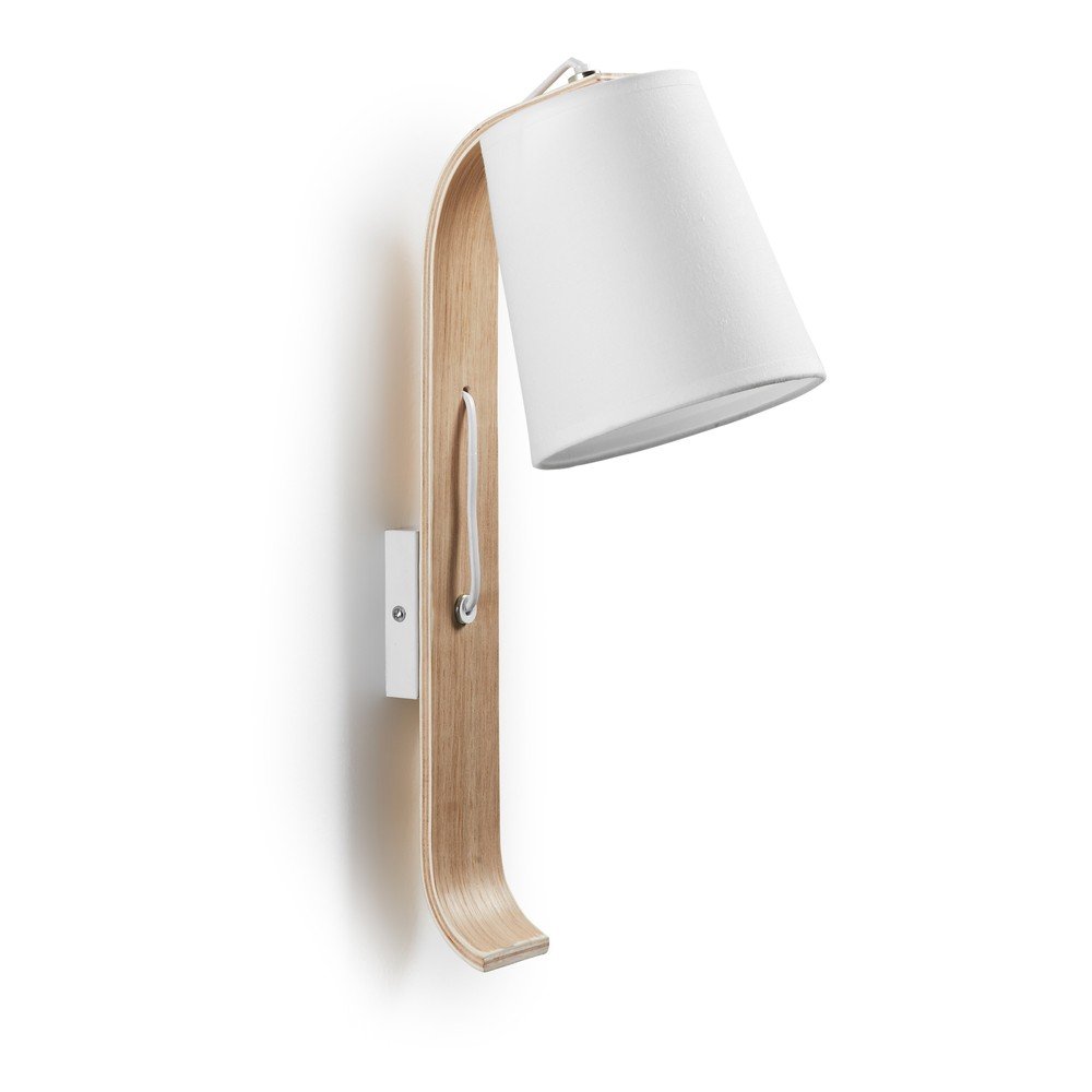 Bílá nástěnná lampa Kave Home Percy v:716322 Bílá nástěnná lampa Kave Home Percy v:716322