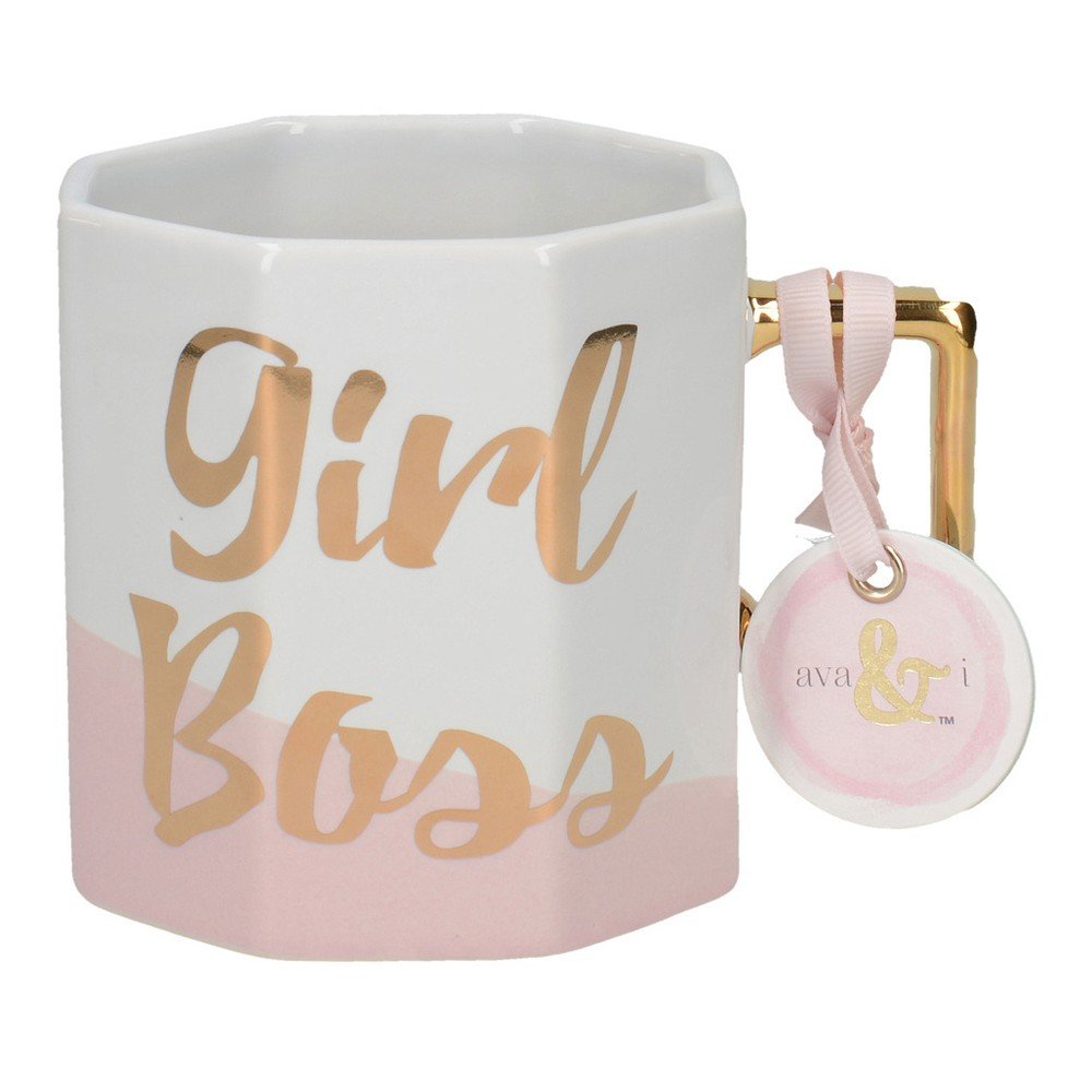 Porcelánový hrnek Creative Tops Girl Boss, 450 ml v:933426