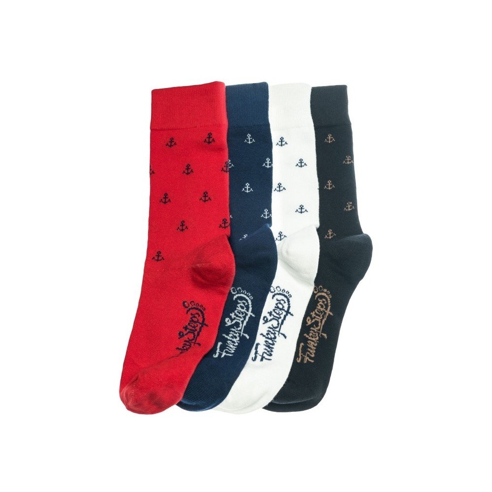 Sada 4 párů unisex ponožek Funky Steps Bro, velikost 39/45 v:693924