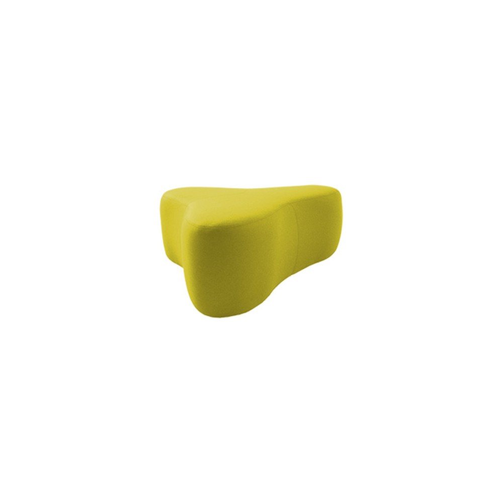 Žlutý puf Softline Chat Felt Melange Yellow, délka 90 cm v:1195636