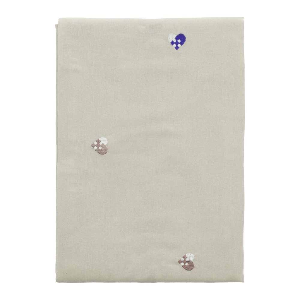 Bavlněný ubrus 140×220 cm Hearts Embloidery – Södahl v:1753886