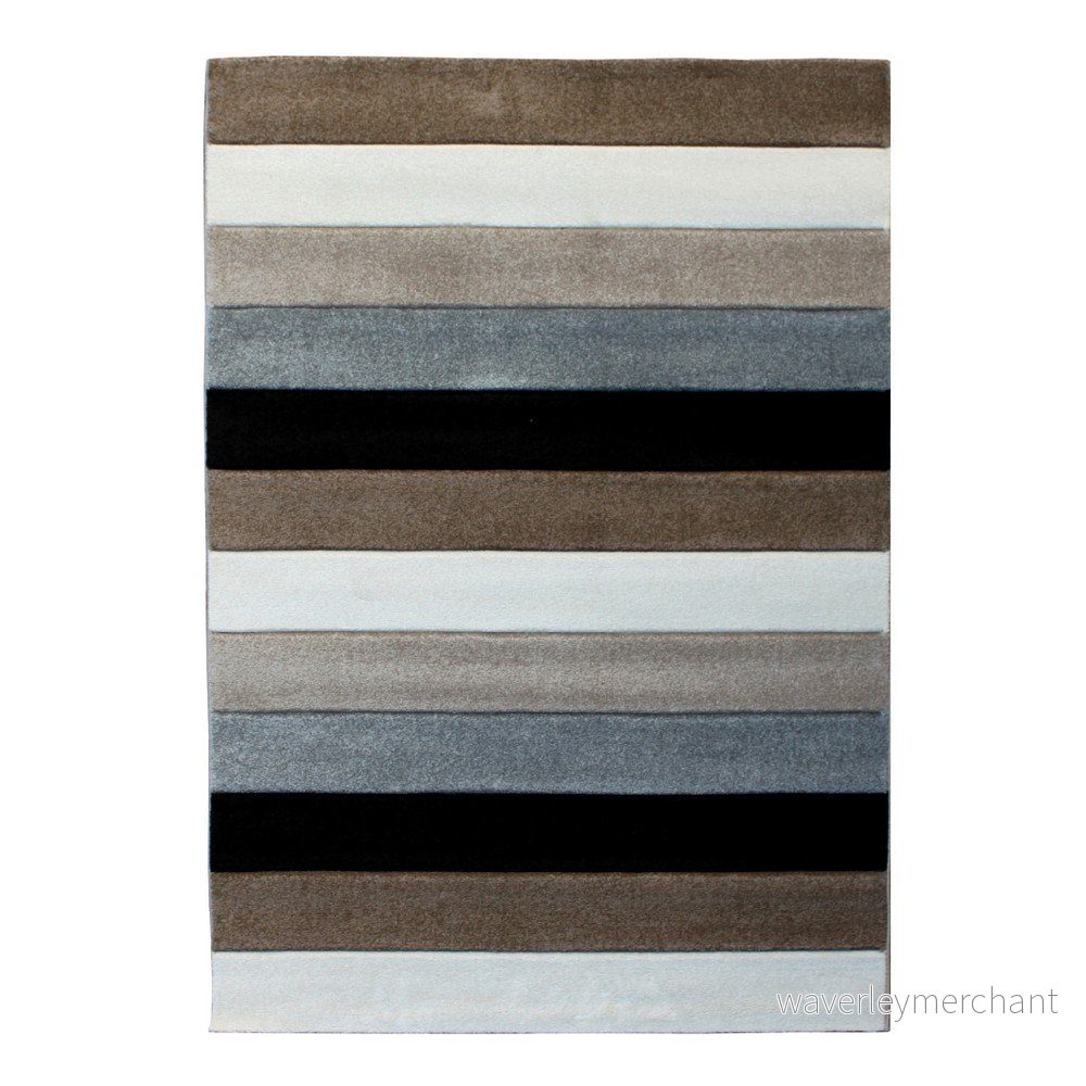 Šedohnědý koberec Tomasucci Lines, 140 x 190 cm v:780738