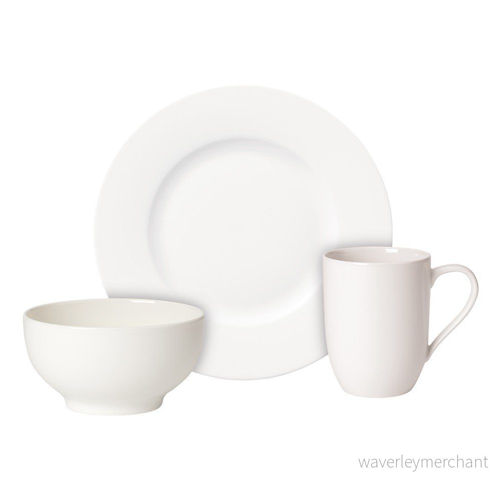 Snídaňový porcelánový set misky, talíře a hrnku Villeroy & Boch For Me v:1327514