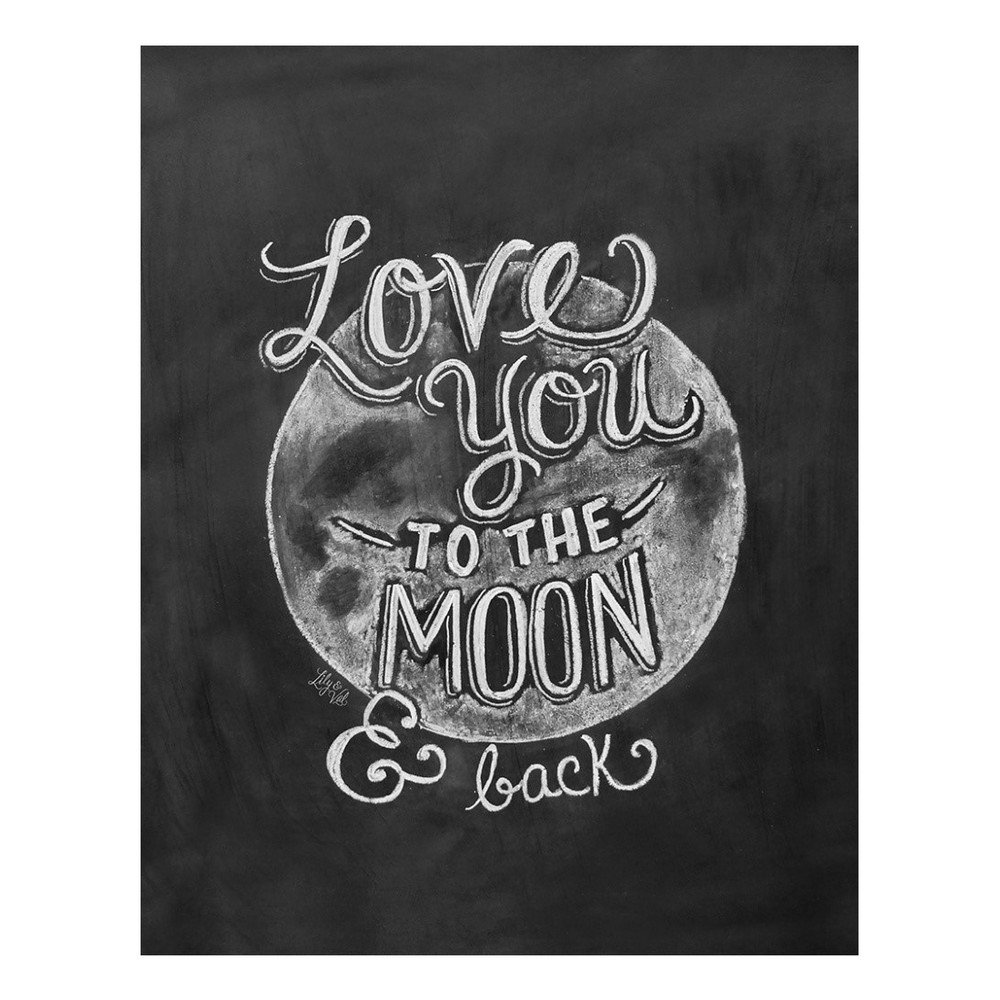 Plakát Lily & Val Love You To The Moon v:692930