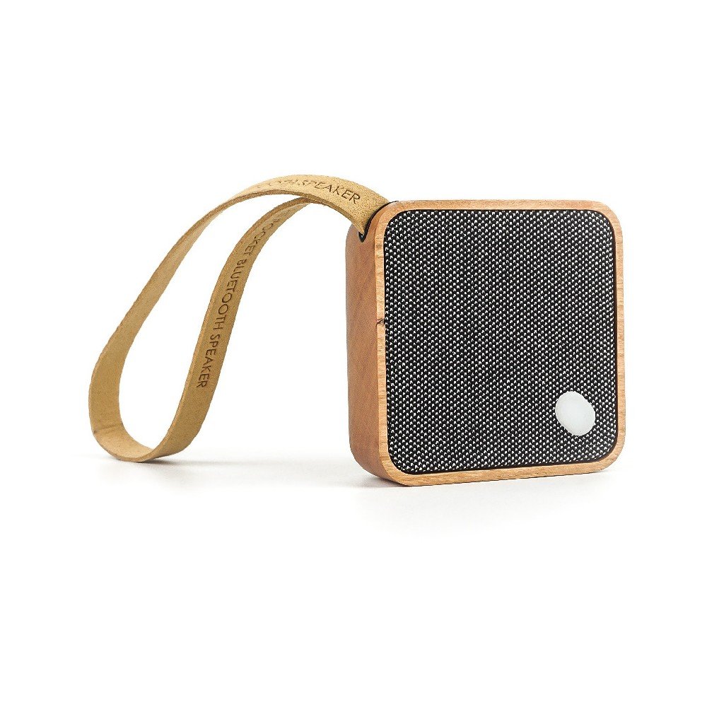 Hnědý bluetooth reproduktor Gingko Square v:1214790